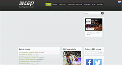 Desktop Screenshot of nogavice-cep.si